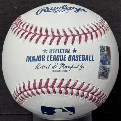 Ben Rice Signed Official MLB Baseball Ben Arroz Auto Steiner CX COA NY Yankees