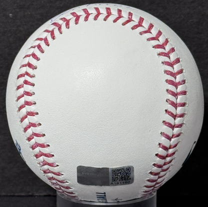 Ben Rice Signed Official MLB Baseball Ben Arroz Auto Steiner CX COA NY Yankees