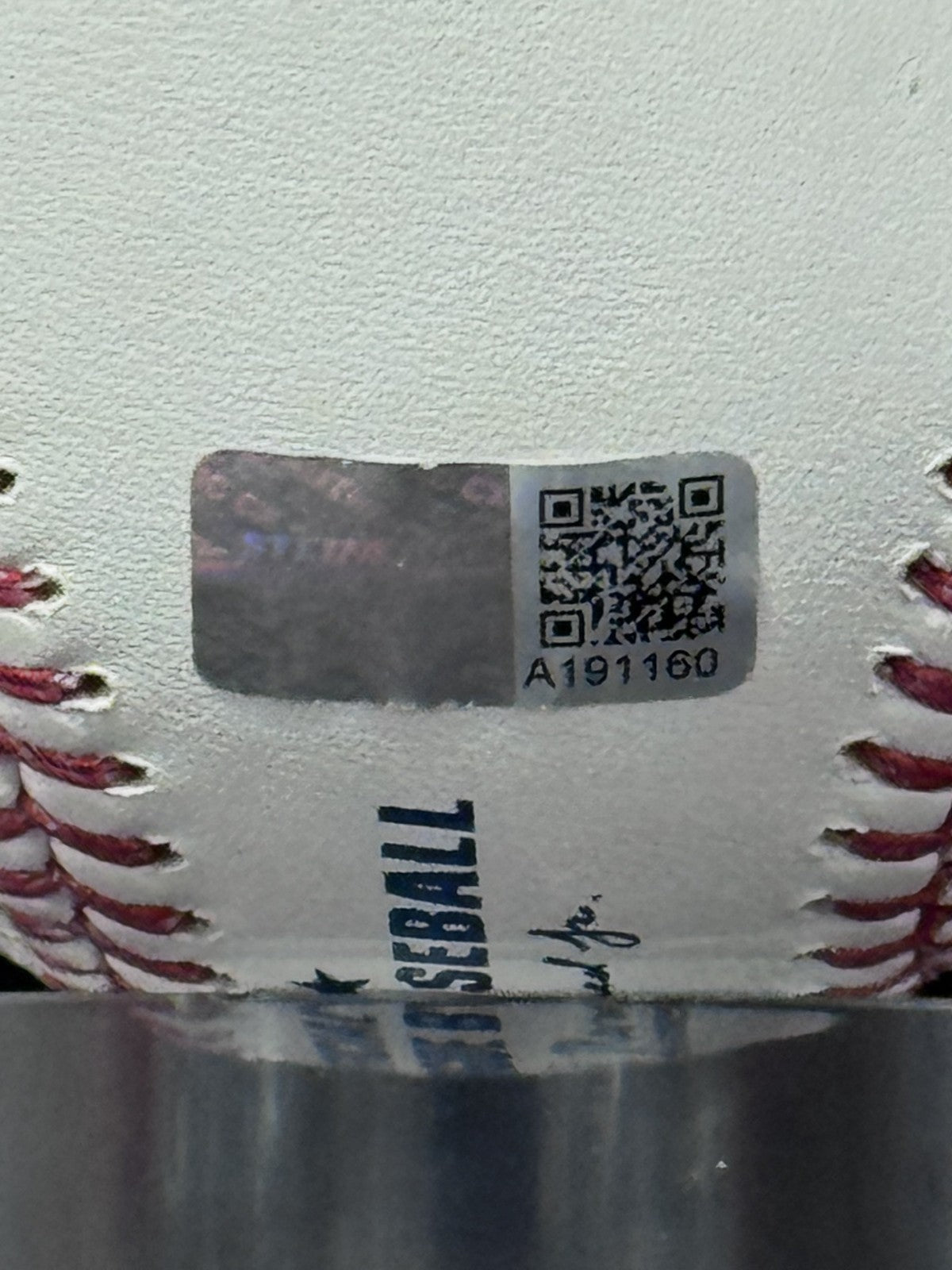 Ben Rice Signed Official MLB Baseball Ben Arroz Auto Steiner CX COA NY Yankees