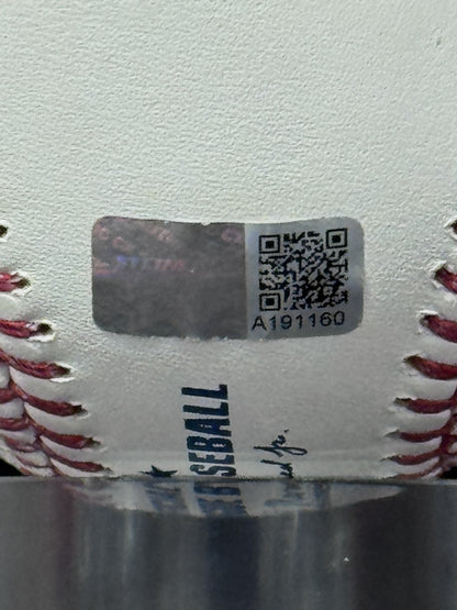 Ben Rice Signed Official MLB Baseball Ben Arroz Auto Steiner CX COA NY Yankees