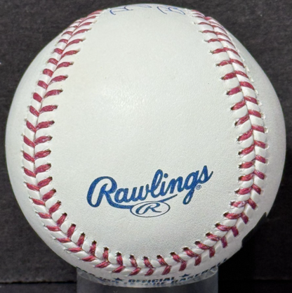 Ben Rice Signed Official MLB Baseball Ben Arroz Auto Steiner CX COA NY Yankees