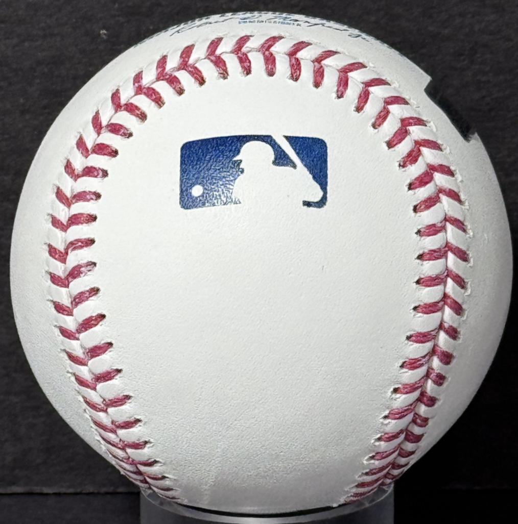 Ben Rice Signed Official MLB Baseball Ben Arroz Auto Steiner CX COA NY Yankees