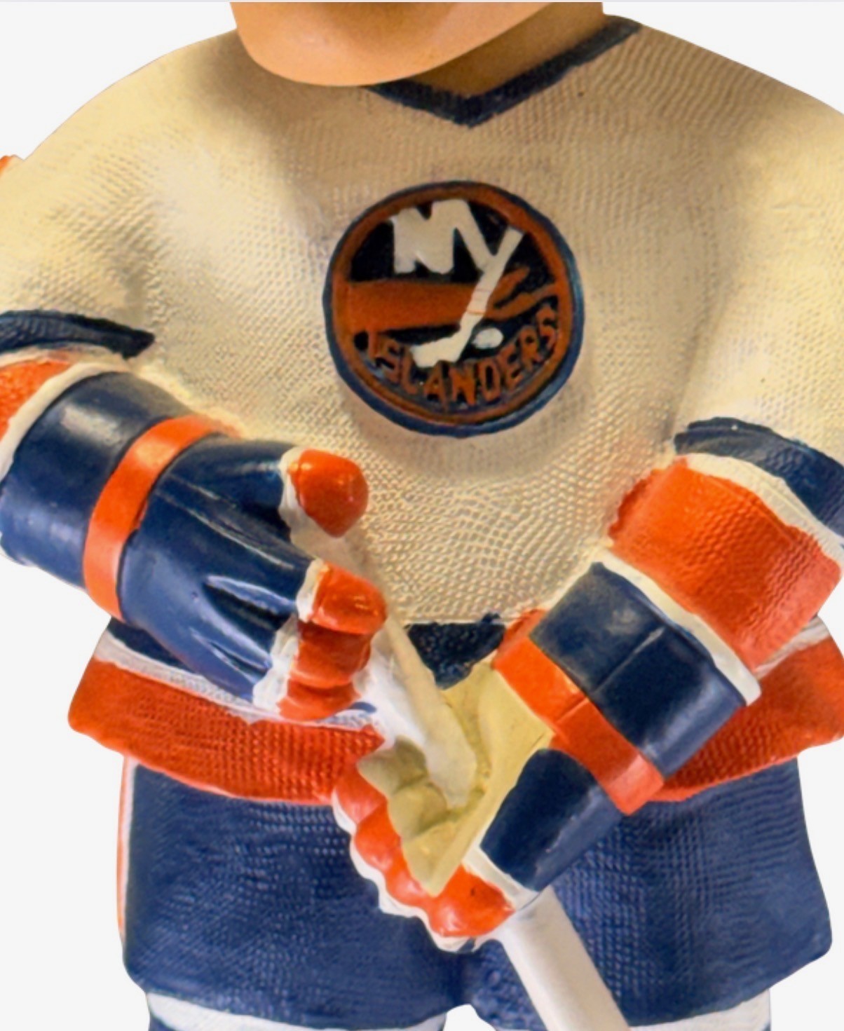Clark Gillies Signed NY Islanders Bobblehead Auto CBM COA HOF