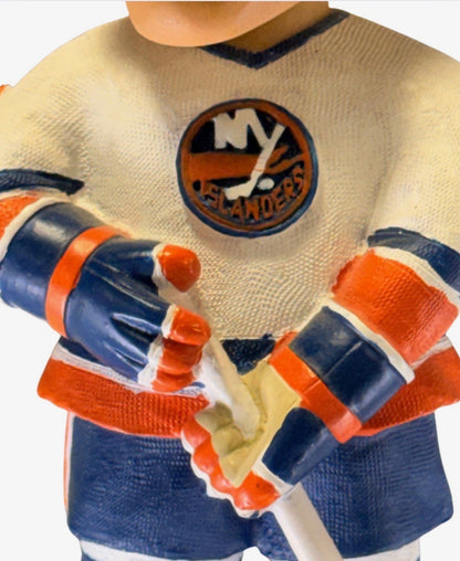 Clark Gillies Signed NY Islanders Bobblehead Auto CBM COA HOF