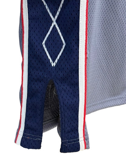 Keith Van Horn Signed Champion NBA Authentics Pro Cut 98-99 Nets Jersey Sz 46 +4
