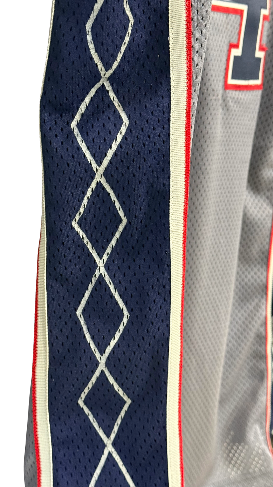 Keith Van Horn Signed Champion NBA Authentics Pro Cut 98-99 Nets Jersey Sz 46 +4