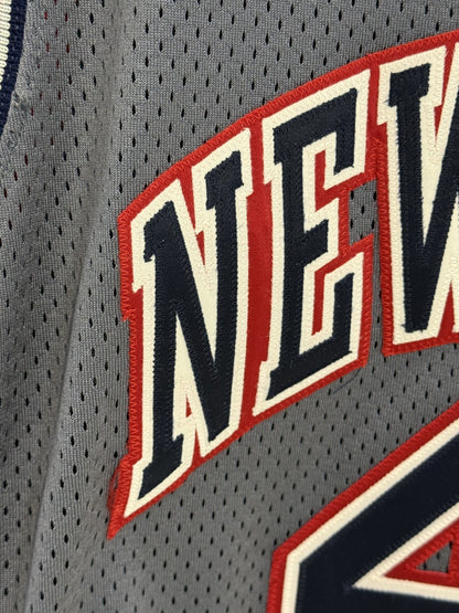 Keith Van Horn Signed Champion NBA Authentics Pro Cut 98-99 Nets Jersey Sz 46 +4