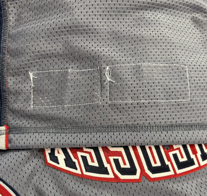 Keith Van Horn Signed Champion NBA Authentics Pro Cut 98-99 Nets Jersey Sz 46 +4