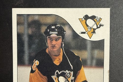 1985-86 Topps Mario Lemieux #9 Rookie Card Ex Centered Penguins HOF Rc