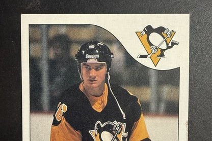 1985-86 Topps Mario Lemieux #9 Rookie Card Ex Centered Penguins HOF Rc