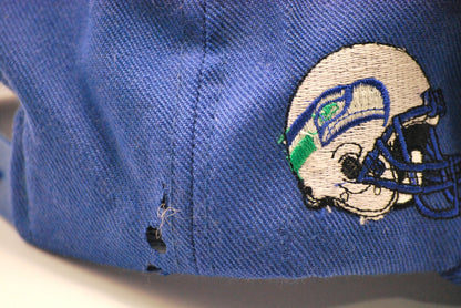Vintage CCM Seattle Seahawks Snapback Hat Classic Team NFL Collection Rare