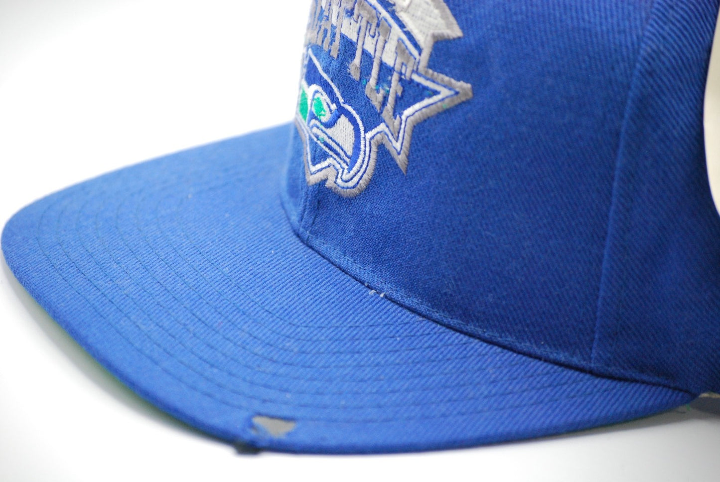 Vintage CCM Seattle Seahawks Snapback Hat Classic Team NFL Collection Rare