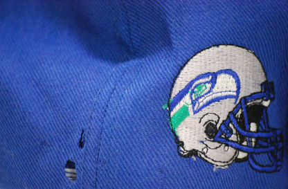 Vintage CCM Seattle Seahawks Snapback Hat Classic Team NFL Collection Rare