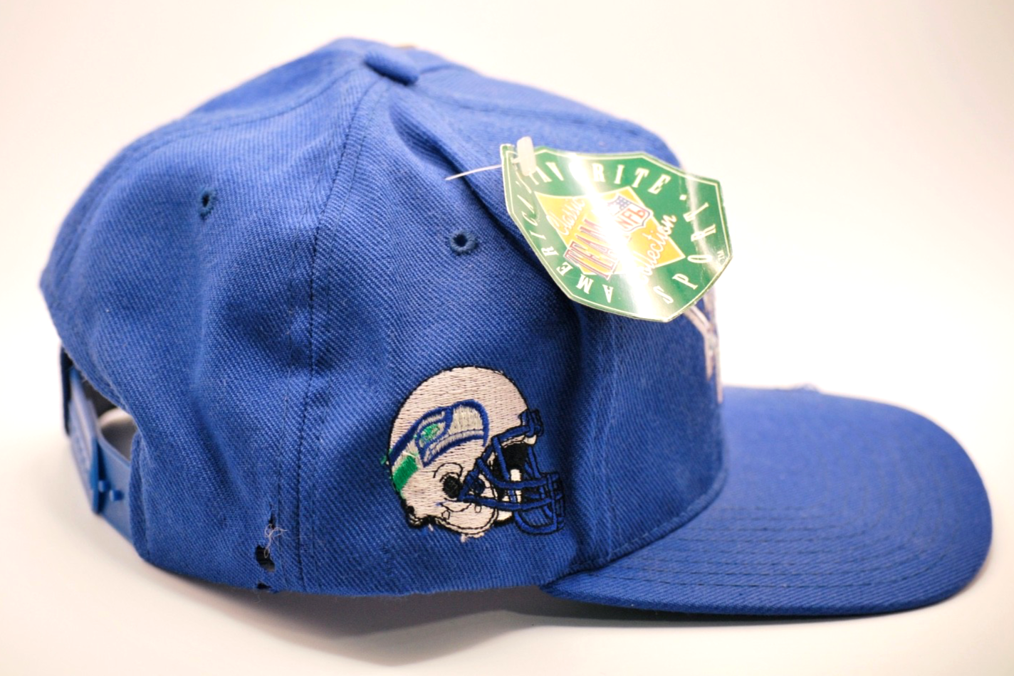 Vintage CCM Seattle Seahawks Snapback Hat Classic Team NFL Collection Rare