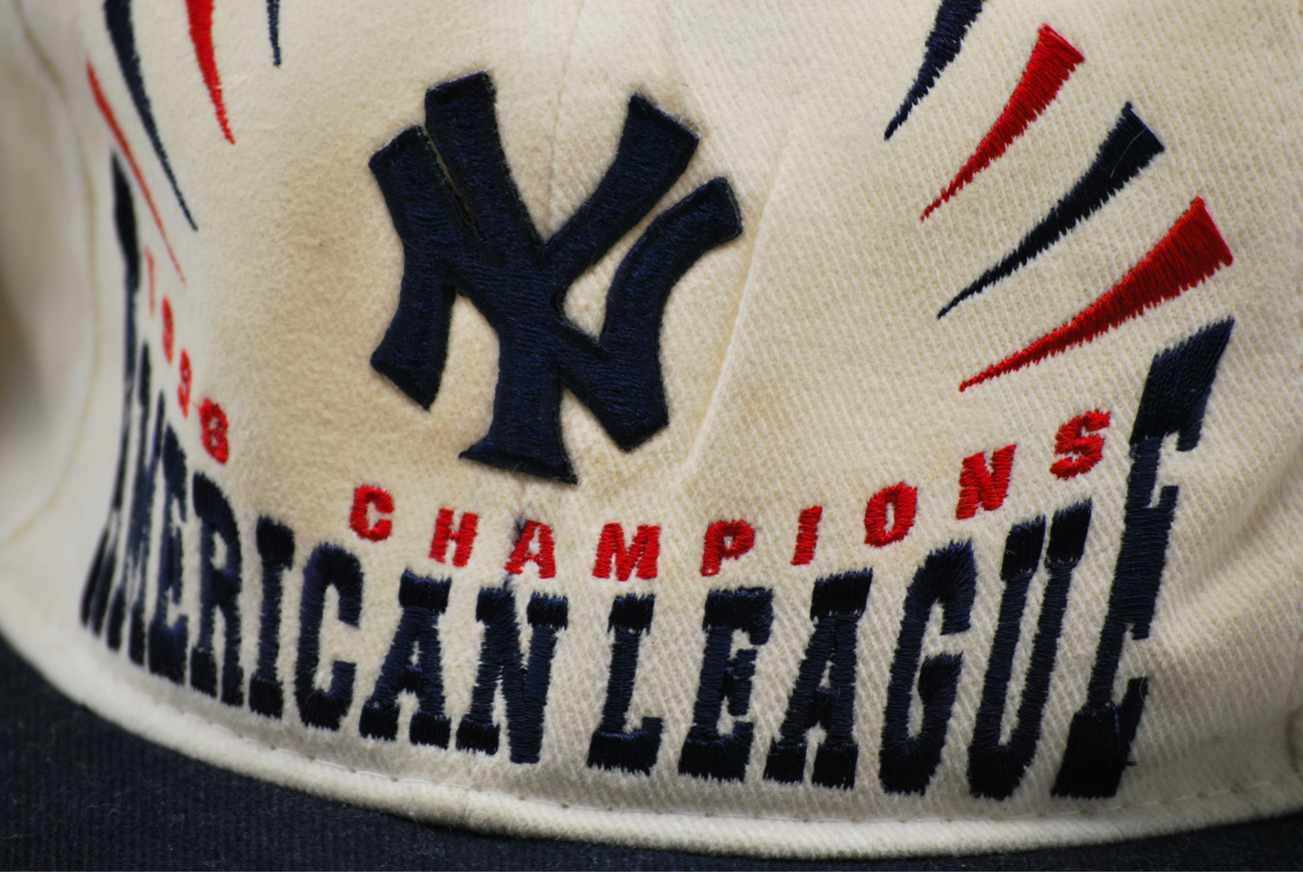 New York Yankees 1998 American League Champions Snapback Starter Hat NWT New