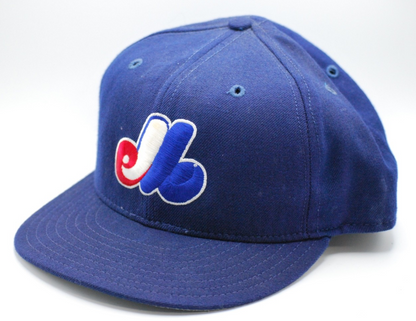 Vintage New Era 5950 Montreal Expos Diamond Collection Fitted Hat Size 7 1/4