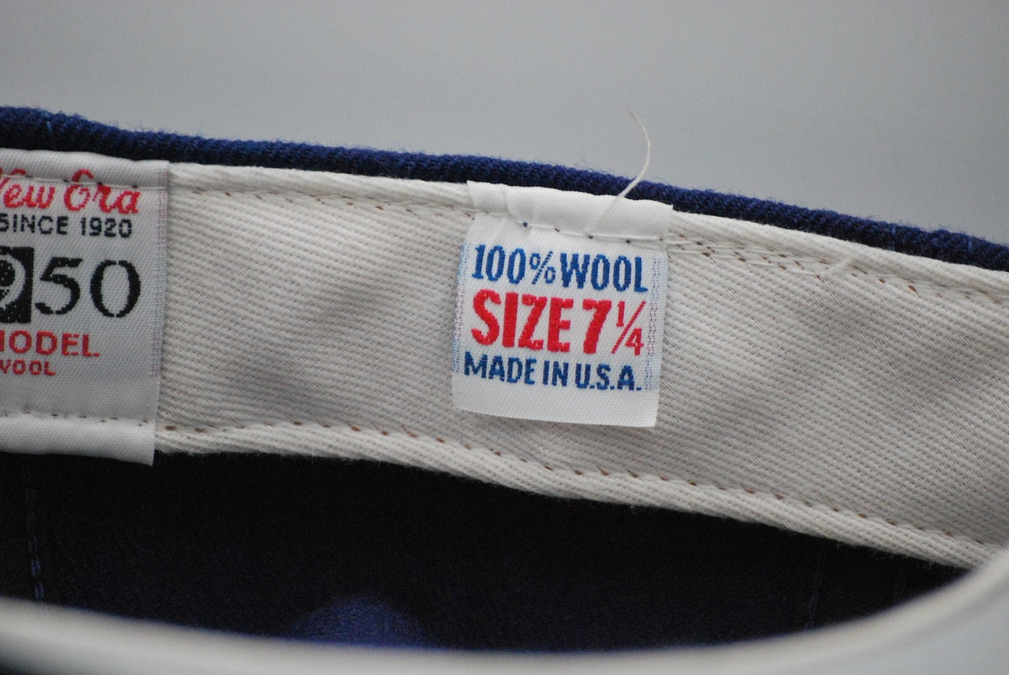 Vintage New Era 5950 Montreal Expos Diamond Collection Fitted Hat Size 7 1/4