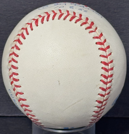 Don Larsen Signed Official AL Baseball 10 8 56 Auto PSA COA Yankees Perfect Game