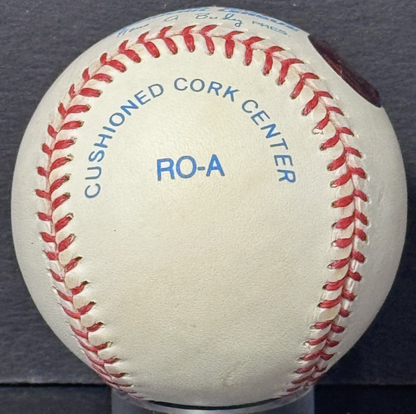 Don Larsen Signed Official AL Baseball 10 8 56 Auto PSA COA Yankees Perfect Game