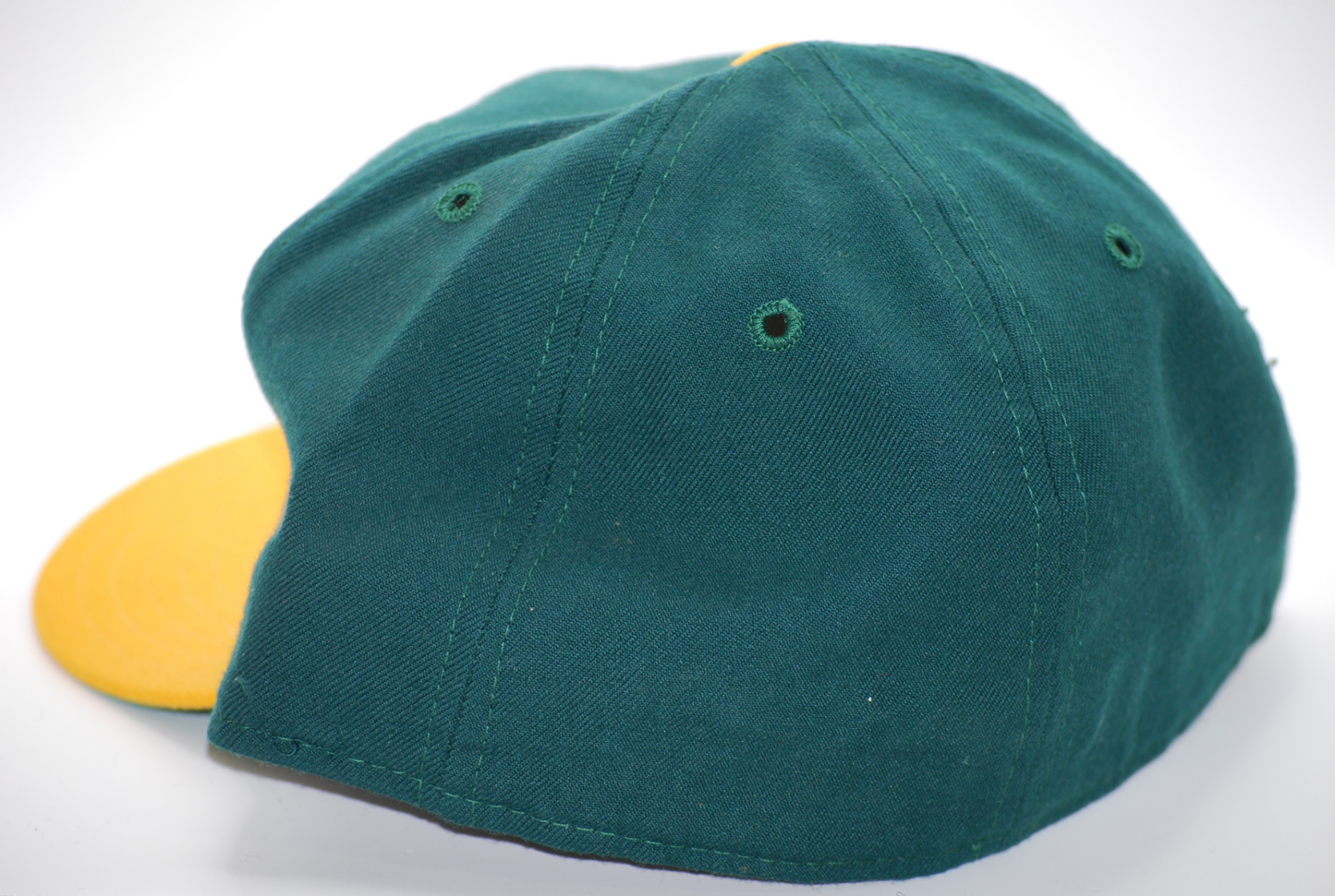 Vintage New Era Oakland A's Diamond Collection Fitted Hat Size 7 1/4
