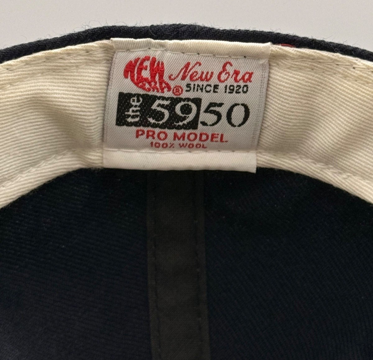 New Era 5950 Detroit Tigers Diamond Collection Vintage Fitted Hat Size 7 3/8
