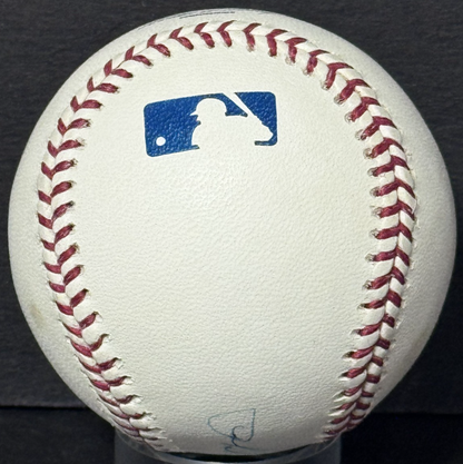 Phil Rizzuto Signed Official MLB Baseball HOF 94 Auto Triple Crown COA Yankees