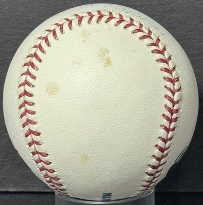 Phil Rizzuto Signed Official MLB Baseball HOF 94 Auto Triple Crown COA Yankees
