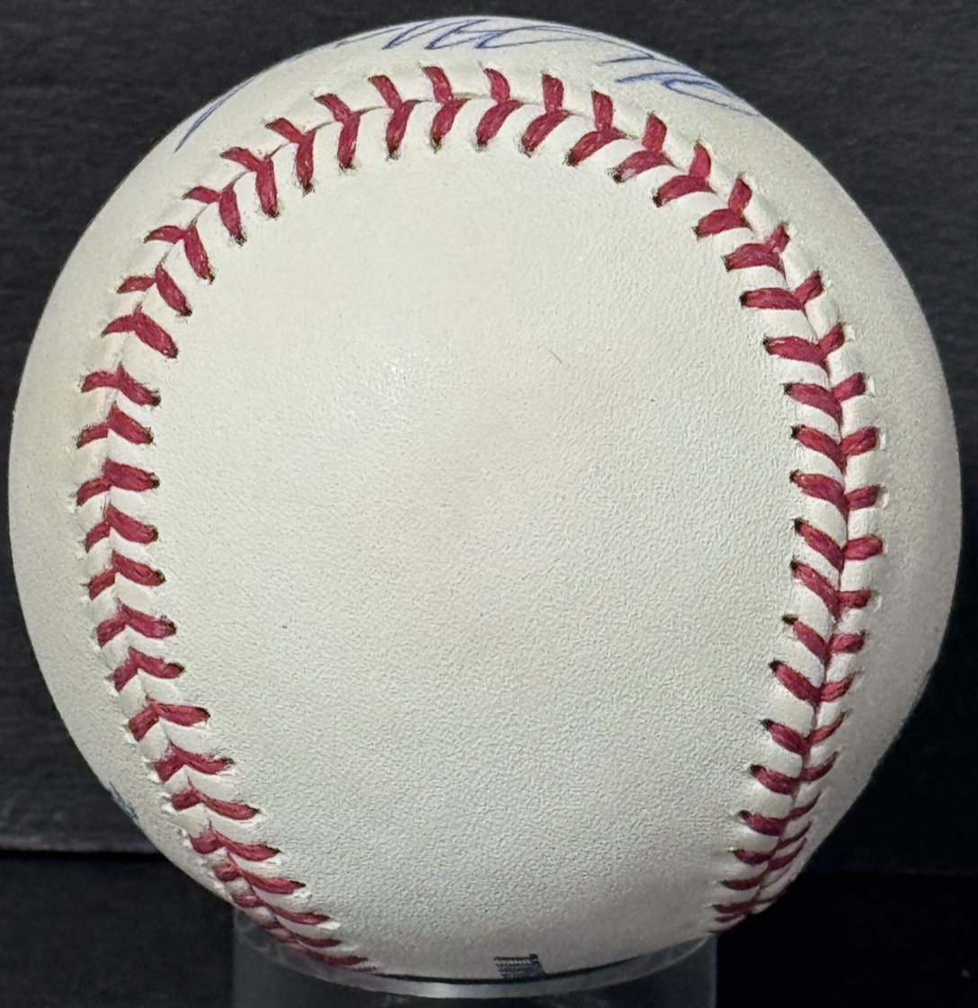 Ralph Macchio Signed Official MLB Baseball Karate Kid Auto PSA COA