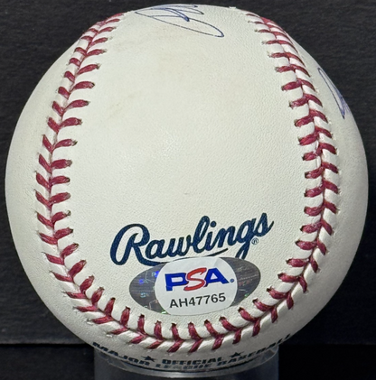 Ralph Macchio Signed Official MLB Baseball Daniel San Auto PSA COA Karate Kid