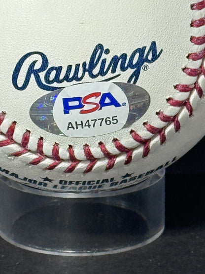 Ralph Macchio Signed Official MLB Baseball Daniel San Auto PSA COA Karate Kid