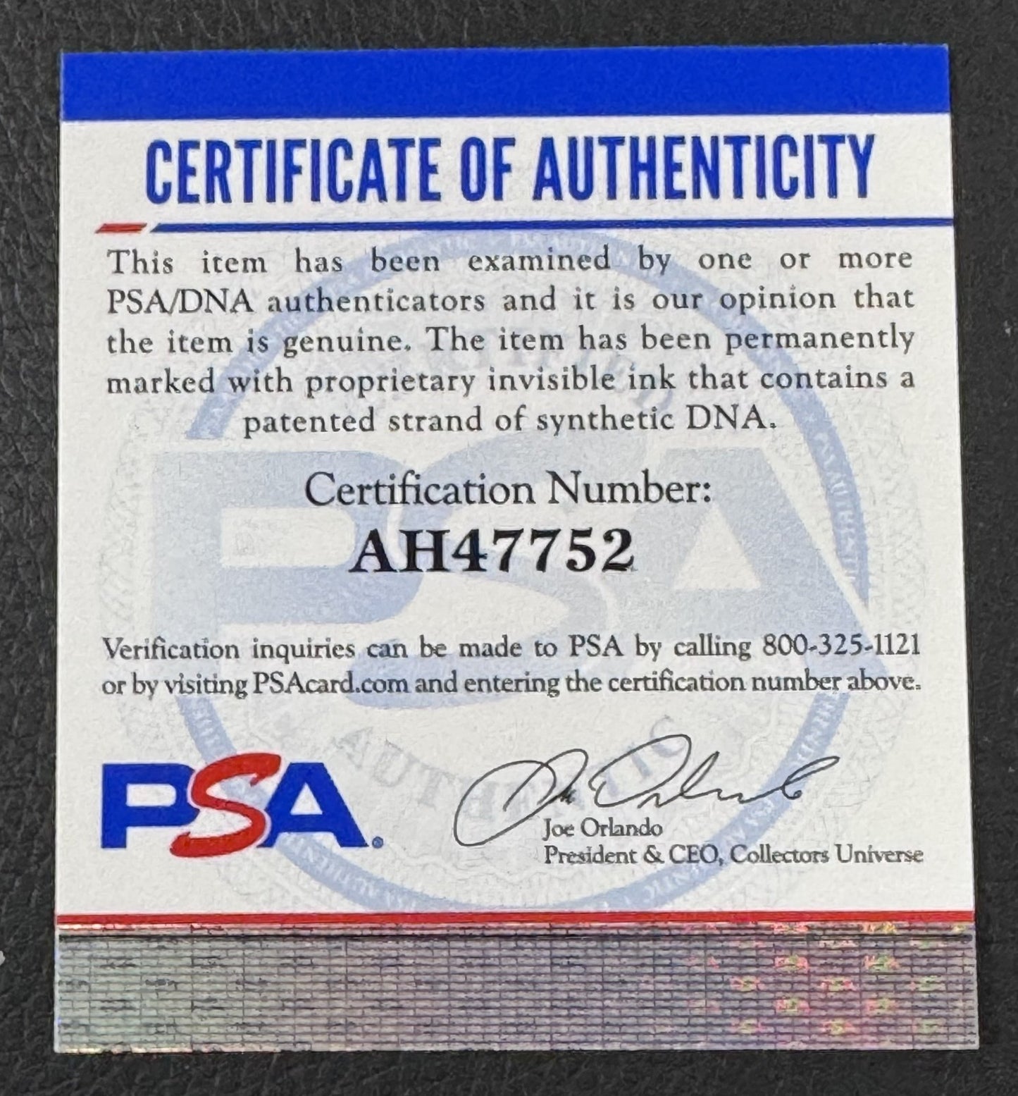 Mariano Rivera #42 Signed Official MLB Baseball Auto PSA COA NY Yankees HOF