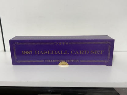 1987 Topps Tiffany Collectors Edition Baseball Complete Set Factory Sealed Bonds