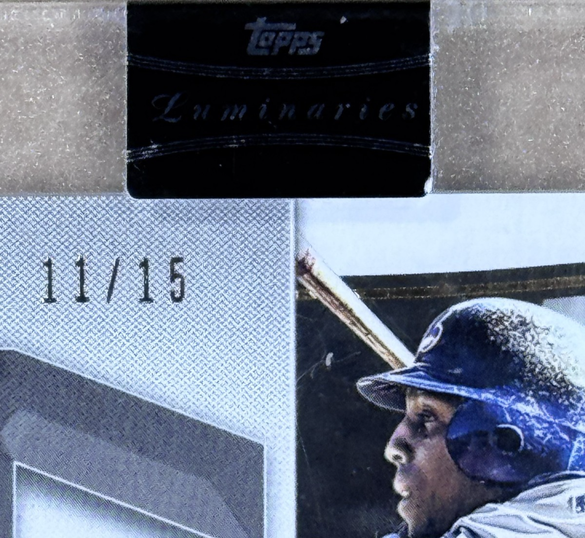 2021 Topps Luminaries Vladimir Guerrero Home Run Kings Auto /15 Encased Expos