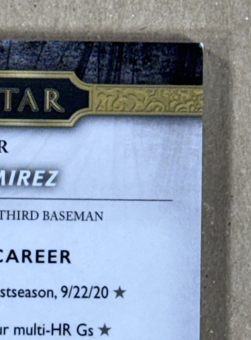 2021 Topps Five Star Jose Ramirez Auto #FSA-JR Cleveland Guardians