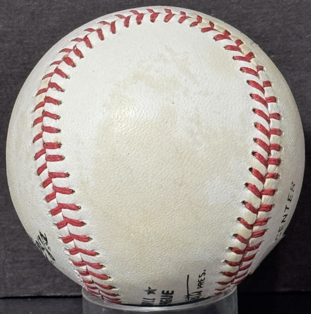 Carl Hubbell Signed Official NL Baseball Auto PSA COA NY Giants HOF