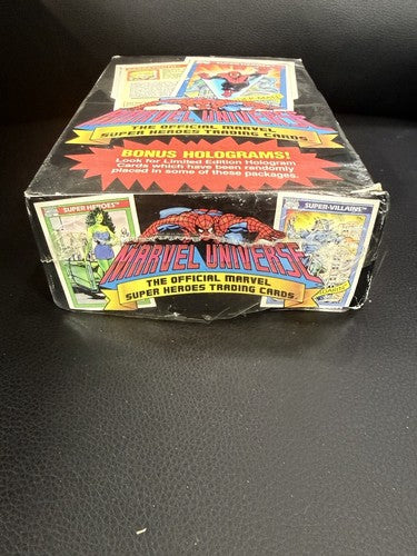 1990 Marvel Universe Series 1 Trading Cards Factory Sealed Box 36 Packs Impel