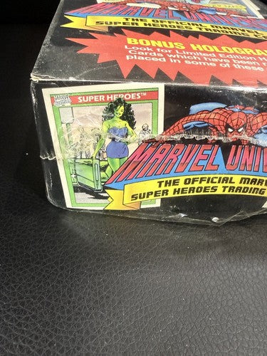1990 Marvel Universe Series 1 Trading Cards Factory Sealed Box 36 Packs Impel