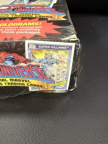 1990 Marvel Universe Series 1 Trading Cards Factory Sealed Box 36 Packs Impel