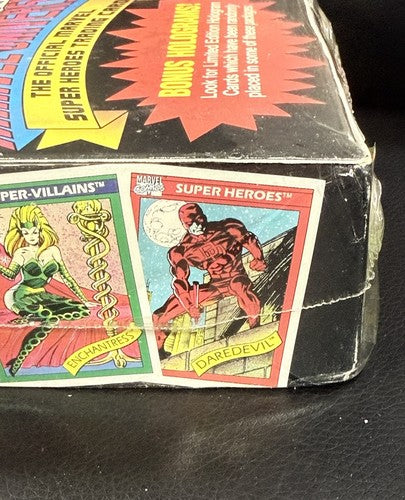 1990 Marvel Universe Series 1 Trading Cards Factory Sealed Box 36 Packs Impel