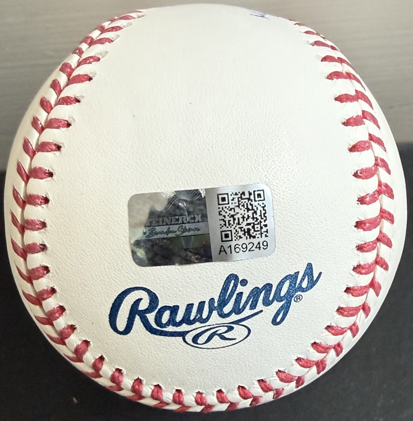 Ben Rice Signed Official MLB Baseball NY Yankees MLB Debut Auto Steiner CX COA