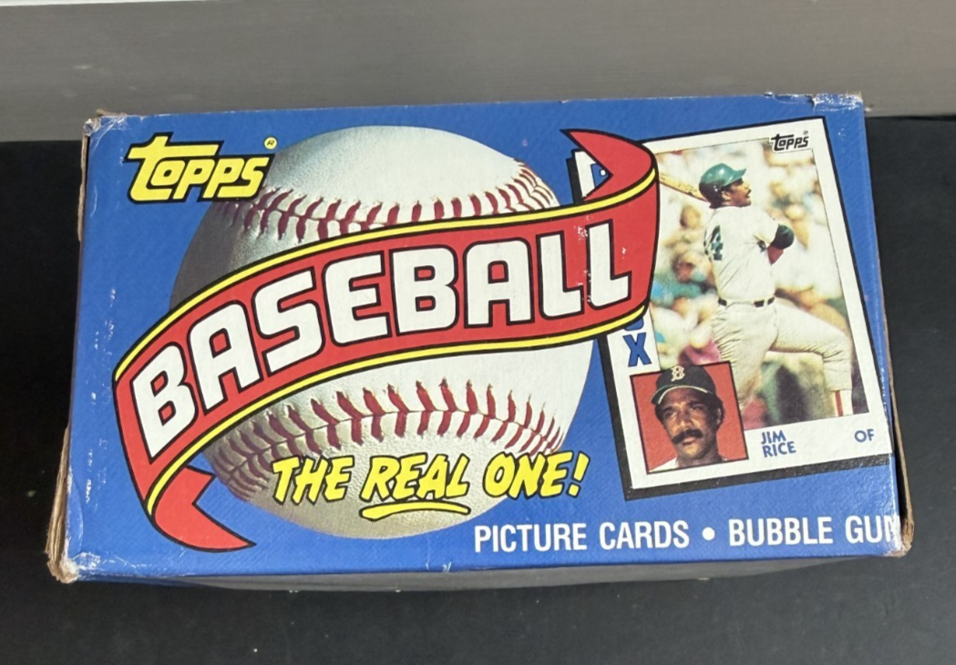 1984 Topps Baseball Wax Box FASC From a Sealed Case Don Mattingly Rc