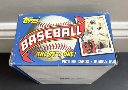 1984 Topps Baseball Wax Box FASC From a Sealed Case Don Mattingly Rc