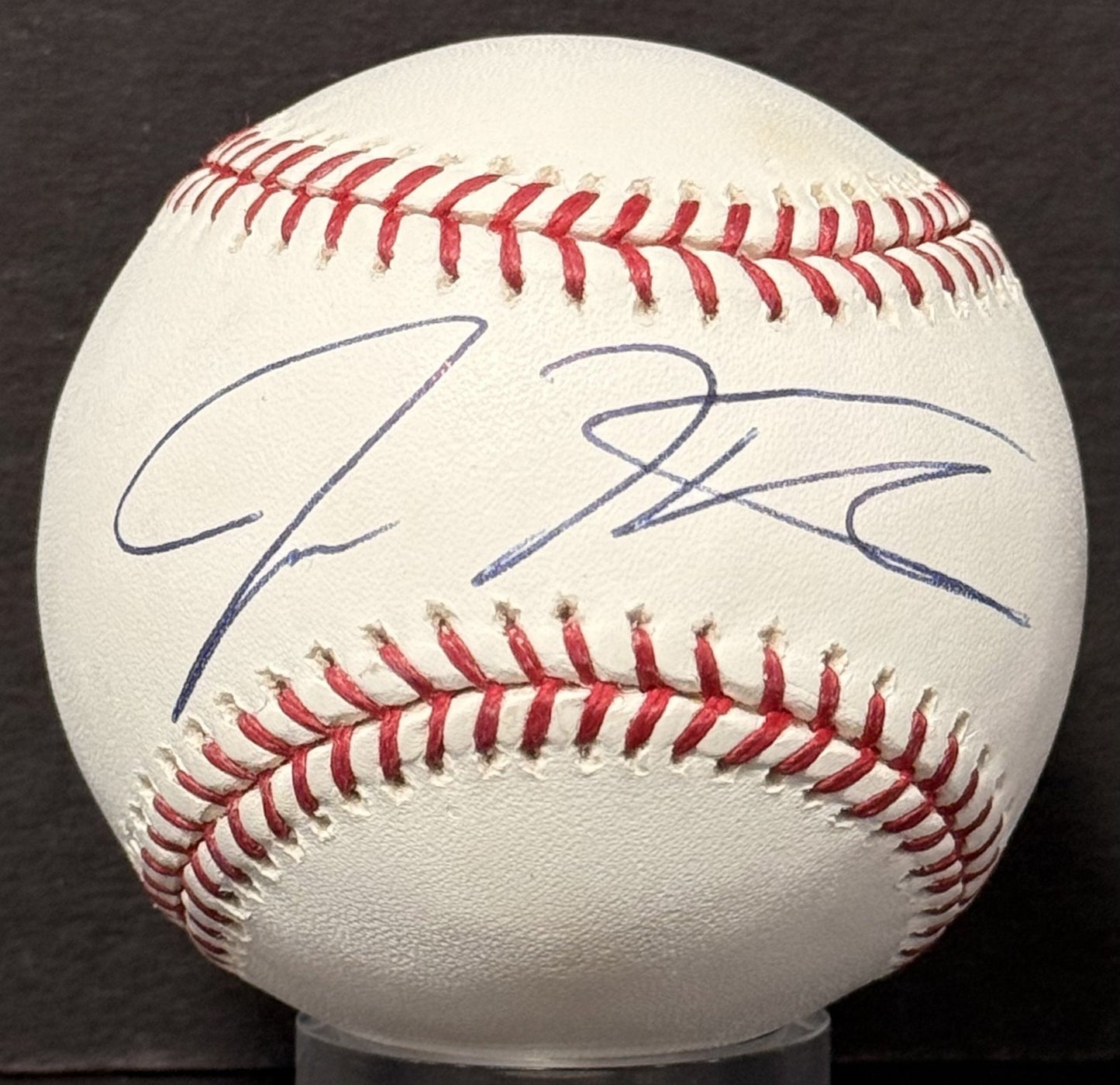 Josh Hamilton Signed Official Baseball MLB Holo COA Texas Rangers MVP