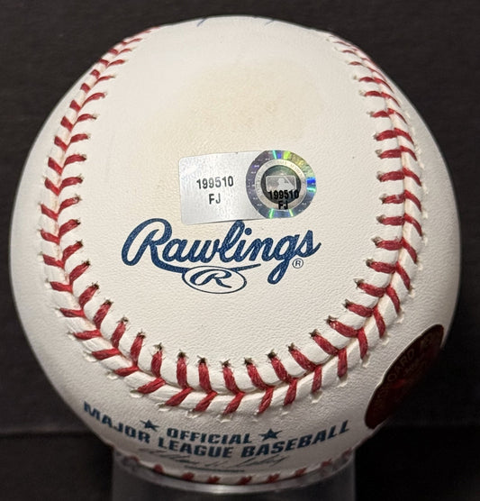 Josh Hamilton Signed Official Baseball MLB Holo COA Texas Rangers MVP