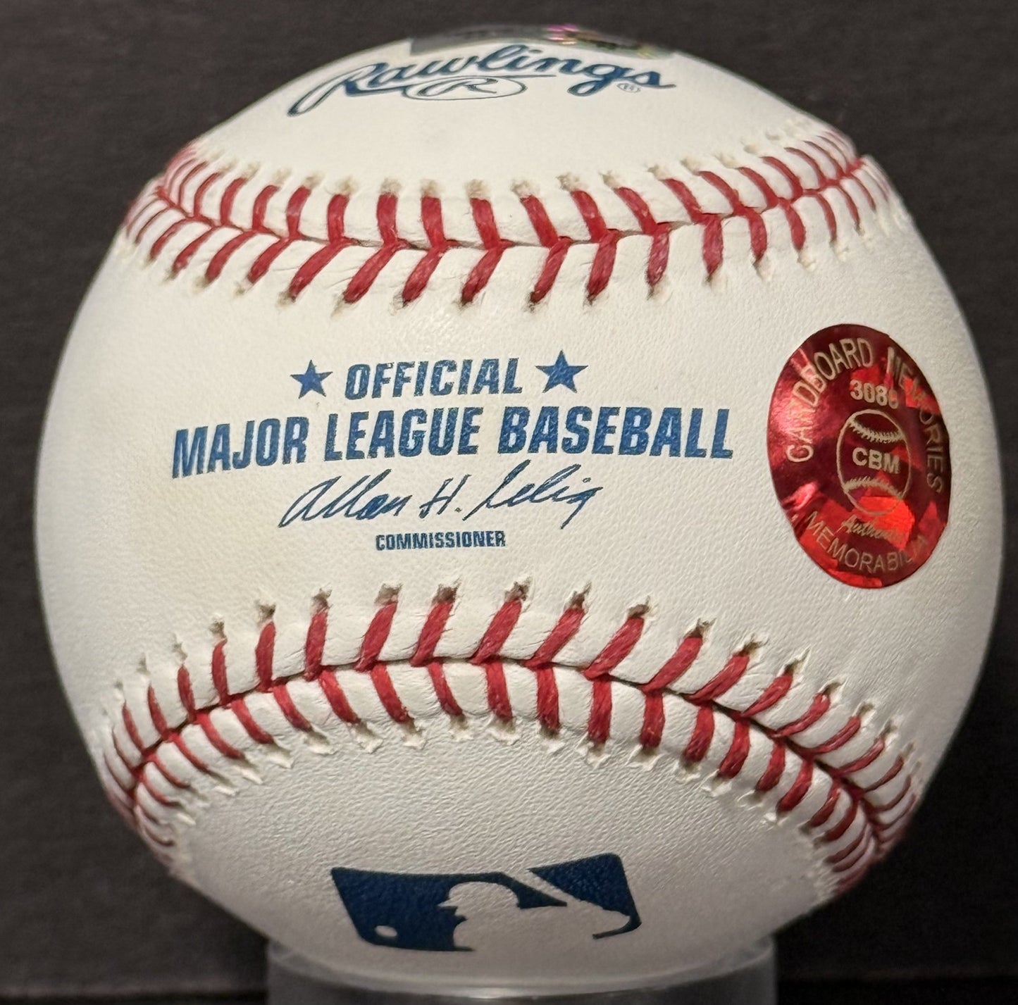 Josh Hamilton Signed Official Baseball MLB Holo COA Texas Rangers MVP
