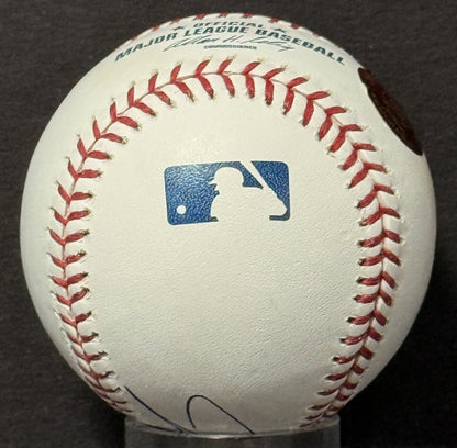 Josh Hamilton Signed Official Baseball MLB Holo COA Texas Rangers MVP