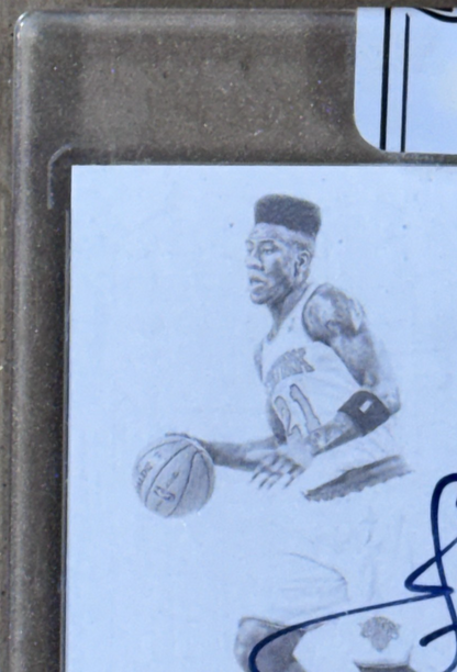 2013 Panini Signatures Iman Shumpert Auto /99 #20 New York Knicks Mint Encased