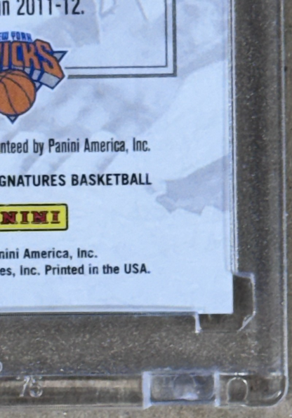 2013 Panini Signatures Iman Shumpert Auto /99 #20 New York Knicks Mint Encased