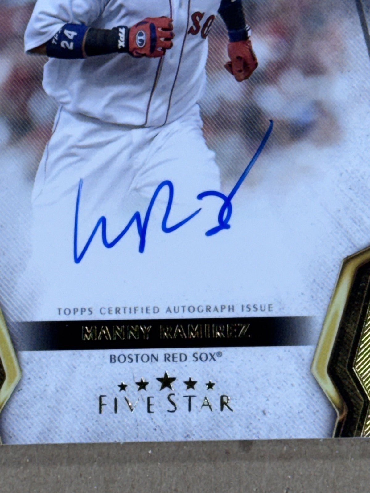 2024 Topps MLB Five Star Manny Ramirez Auto #FSA-MRA Mint Red Sox