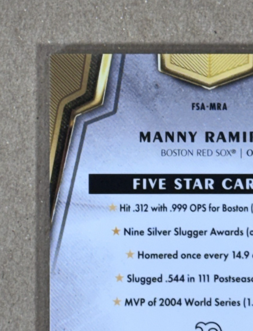 2024 Topps MLB Five Star Manny Ramirez Auto #FSA-MRA Mint Red Sox